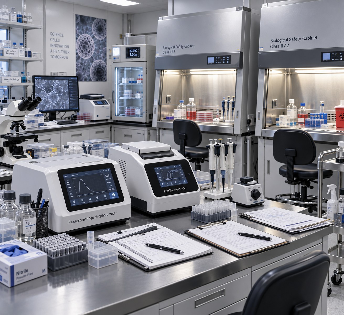 CELLMEX laboratory and cell-processing environment